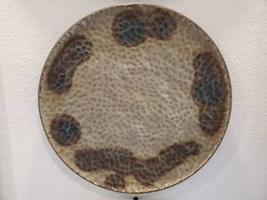 lot 158 image: Round Metal Wall Decor