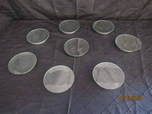 lot 173 image: TOTAL OF 8&nbsp - 5 DIAM GLOBAL VIEW WALL HANGING DISC MIRRORS&nbsp