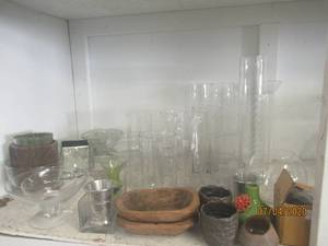lot 338 image: &nbspGENEROUS AMOUNT OF ASSORTED VASES &amp PLANTERS -SEE PICS&nbsp
