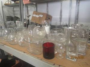 lot 339 image: &nbspGENEROUS AMOUNT OF ASSORTED VASES - SEE PICS&nbsp