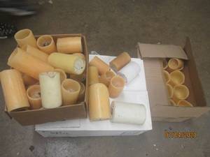 lot 353 image: GENEROUS AMOUNT OF FLAMELESS CANDLES BATTERY OPERATED&nbsp