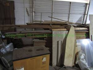 lot 10 image: Assorted lumber as shown