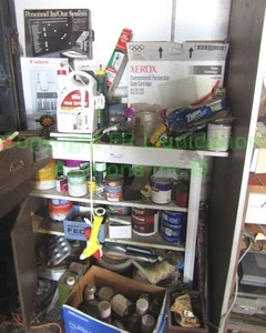 lot 52 image: Assorted paints and more as shown