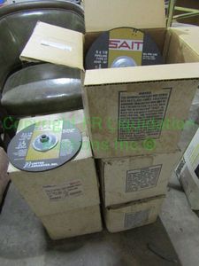 lot 69 image: Sait United industries Inc. Long life cutting and light grinding wheels, 5 boxes total