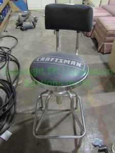 lot 73 image: Craftsman mechanics stool