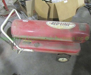 lot 102 image: Red Line kerosene forced air heater model 21-50356