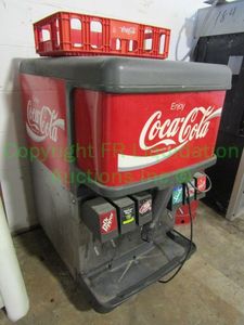 lot 168 image: Coca Cola soda fountain dispenser 40 x 21 x 30