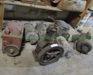 lot 58 image: Industrial electric motors and single piston pump 7 total