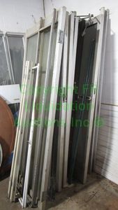lot 221 image: Assorted commercial glass and other doors