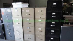 lot 234 image: Metal file cabinets 5 total