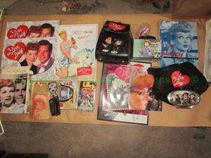 lot 89 image: I Love Lucy collectibles as shown