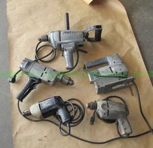 lot 150 image: Hammer & standard drills including Black & Decker, Dayton, Power Kraft