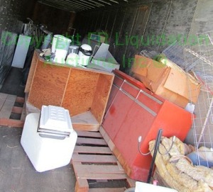 lot 367 image: Contents of 48ft semi-trailer including store displays, windows, fuel additives and more
