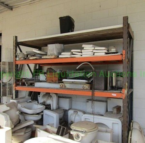 lot 376 image: Pallet rack 102 x 96 x 36, contents not included