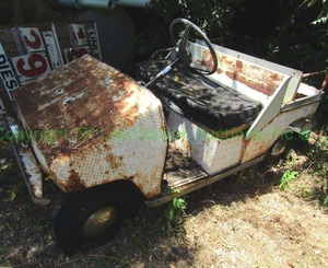 lot 422 image: Christie electric corp. electric utility cart model 3630TB