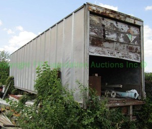 lot 453 image: Semi-truck trailer plus contents