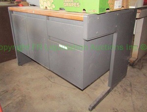 lot 245 image: Utility storage credenza