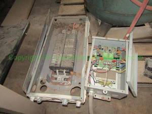 lot 266 image: Square D load center circuit panels