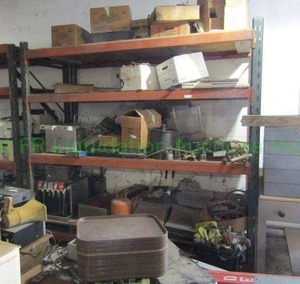 lot 265 image: Pallet rack 96 x 103 x 48, contents not included