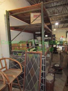 lot 287 image: Pallet rack 96 x 103 x 48 contents not included