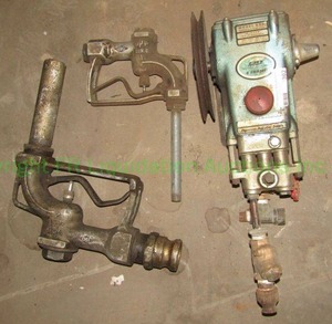 lot 302 image: OPW fuel nozzles and Cat pump model 430