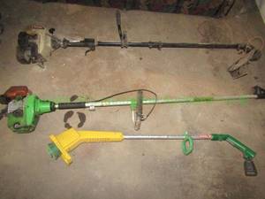 lot 306 image: Ryobi and other brands weed trimmers