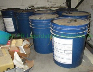 lot 358 image: LOT OF HYDRAN OIL TYPE ISO 46 IN 5 GALLON PAILS