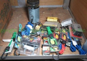 lot 335 image: ASSORTED TIE-DOWNS, BUNGEE CORDS AND MORE