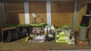 lot 332 image: ASSORTED LOT INCLUDING CLOTHESLINE KITS, ROPE AND MORE