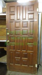 lot 331 image: WOODEN DOOR (30 x 36)