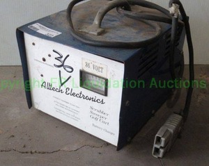 lot 323 image: ALLTECH 36V SCRUBBERSWEEPERGOLF CART BATTERY CHARGER MODEL AAE36-SSGC