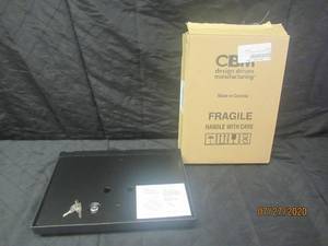 lot 391 image: NEW NCR MID RANGE CASH DRAWER WITH LID AND LOCK&nbsp