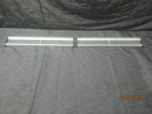lot 413 image: DUO ALUMINUM MOP &amp BROOM WALL RACK&nbsp18 L&nbsp