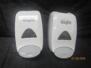 lot 416 image: DUO GOJO AUTOMATED FOAM SOAP DISPENSER&nbsp