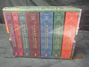 lot 461 image: THE COMPLETE SET OF HARRY POTTER SERIES YEAR&nbsp 1-7 J.K. ROWLING&nbsp-THE SORCERERS STONE- THE CHAMBER OF SECRETS- THE PRISONER OF AZKABAN-THE GOBLET OF FIRE&nbsp
