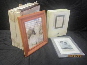 lot 50 image: TOTAL OF 8&nbsp 8X10 PICTURE FRAMES&nbsp&nbsp - CARR FROM THE BURNES OF BOSTON FAMILY OF BRANDS&nbsp&nbsp- HEIRLOAM&nbsp&nbsp