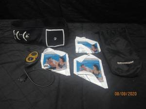 lot 51 image: SLENDER TONE AB TONING BELT WITH ELECTRODES AND CARRY BAG&nbsp