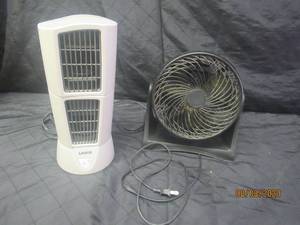 lot 54 image: DUO DESK FANS&nbsp&nbspLASKO 4910&nbsp&nbspLF-8TB