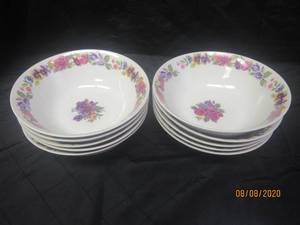 lot 56 image: TOTAL OF 10 &nbsp 9 HOUSEWARE PASTA BOWLS&nbsp
