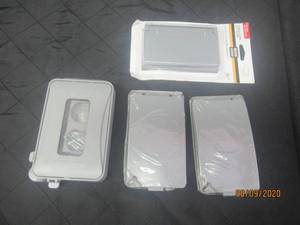 lot 72 image: TOTAL OF 4 METAL FLAT COVERFLIP COVER VERTICAL &amp HORIZONTAL GANG&nbsp