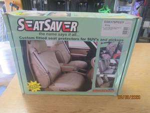 lot 140 image: COVERCRAFT SEAT SAVER SS8375PCGY (GREY)&nbsp2007-2013 GMC SIERRASILVERADO 1500 &amp HD CREW CAB  2ND ROW 6040&nbsp