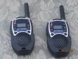 lot 189 image: SET OF RANGER WALKIE TALKIES 1010PR