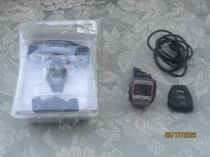 lot 197 image: NEW SPORTLINE DUAL CODE CARDIO 630 MENS CODED HEART RATE MONITOR SP1412BK&nbsp &amp&nbsp GARMIN FORERUNNER 305&nbsp
