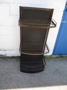 lot 15 image: Display Shelf With 3-Removeable,With  Adjustable Shelfs And Feet