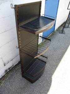lot 25 image: Display Shelf With 3-Removeable,With Adjustable Shelfs And Feet
