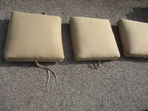 lot 92 image: Lot-3-Lounge Cushions Set- By Sunbrella