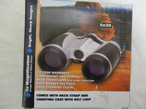 lot 121 image: NEW- Magnacraft 5x30 Binoculars