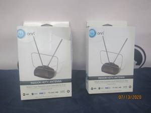 lot 35 image: 2-ONN INDOOR HDTV ANTENNA
