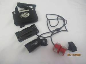 lot 114 image: CYGO LITE LED BIKE LIGHT &amp 2 -REAR SILICONE BIKE LIGHTS&nbsp