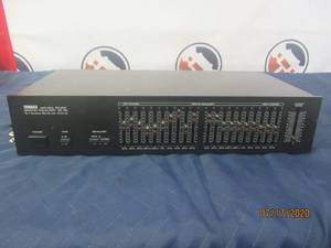 lot 141 image: YAMAHA NATURAL SOUND GRAPHIC EQUALIZER&nbsp GE-20&nbsp 10&nbsp 1 - OCTAVE&nbsp BANDS PER CHANNEL&nbsp